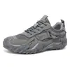 Nuevos Zapatos de Hombre de Otoño Malla Transpirable Suela Suave Ligera Zapatos de Senderismo Versátiles Zapatos Deportivos para Exteriores Zapatos Casuales de Papá de Moda