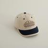 Gorra de béisbol de ala corta con letra para padres e hijos, nueva de primavera y otoño, estilo coreano, combinable con todo, para hombre, de copa suave, protector solar, sombrero para el sol