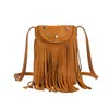 Bolso Transfronterizo Retro con Borlas para Teléfono Infantil 2026 Otoño Nuevo Versátil de Moda Bolso de Hombro Único Bolso Cruzado Simple Casual