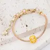 Contas Espaçadoras Vazadas Douradas Estilo Chinês para Colares e Pulseiras Artesanais DIY, Contas Soltas para Pulseiras, Contas Espaçadoras Atacado