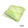 Pañuelo de Bolsillo para Traje de Hombre, Alta Densidad de 1200 Puntos, Seda Artificial, Accesorio para Traje, Pañuelo Jacquard, Bufanda Cuadrada, En Stock