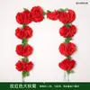 Buquês de Crisântemos para Oferendas no Festival Qingming, Flores de Plástico de Seda e Flores Artificiais para Oferendas em Túmulos e Cemitérios