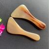 Pieza de escoba de cuerno Dial de belleza de cuerno por palo Punto de masaje raspado facial Palo para levantar el rostro Dispositivo raspador Peine raspador para ojos