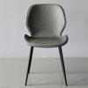 Hierro Hogar Luz Lujo Hotel Taburete Mueble Silla Respaldo Silla Silla de Comedor Silla de Comedor Moderno Simple Fábrica Venta al por Mayor
