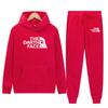 Sudadera con capucha de forro polar para hombre de otoño e invierno Conjunto de sudadera para hombre Traje deportivo casual estampado Fabricante Venta al por mayor