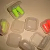 Venta Directa de Fábrica Caja de Tapones para Oídos Antirruido PP con Tapa Caja Plástica Pequeña Caja de Almacenamiento de Tapones para Oídos Inalámbricos Caja Cuadrada Pequeña Transparente Mini