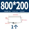 Acero Inoxidable 304 Abrazadera Rectangular Cable de Puente Ingeniería Fotovoltaica Canaleta para Cables Abrazadera de Tubo Abrazadera para Manguera Tubo Cuadrado Hebilla Fija