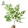 Dongguan planta verde artificial Árbol grande rama plana Hoja Naranja Hoja de Arce Higuera Francesa hoja de té hoja de plástico
