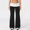 Calça de Yoga Feminina de Cintura Alta para Controle da Barriga e Levantar o Bumbum, Roupa Esportiva, Calça Fitness Patchwork Retro Bolinhas com Cintura Dobrável