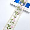 Nova roupa chinesa bordado de renda em tule renda colorida acessórios de vestuário renda de seda de leite 8,5 cm de largura