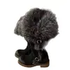 Botas de Nieve Largas Utopia para Mujer 2026 Invierno Nuevas Estilo Ruso de Caña Alta con Hebilla Forro Grueso de Lana Moda Cálidas de Algodón