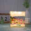 Presente Surpresa de Natal para Crianças Cubo Mágico Ornamento de Mesa Lente Criativa Luz Noturna Festa do Ovo Sanrio Kt