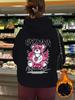 Suéter holgado informal de manga larga con capucha y borde cruzado de Amazon eBay en stock LOTE DE SUDADERA CON CAPUCHA CÓMODA DESCONOCIDA