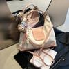 Bolsa Grande Colorida da Moda Feminina 2025 Nova Moda Mochila para o Dia a Dia Bolsa Tote de Ombro Multifuncional de Alta Qualidade