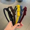 Terciopelo Nueva Textura Tela Lazo Pasador de Pelo Moda Simple Pinza para Flequillo Diadema Tocado Boutique Accesorios para el Cabello