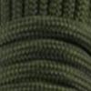 Llavero de Cuerda de Paraguas Trenzada Hecho a Mano para Exteriores de Venta Caliente Hebilla Triangular de Plástico para Montañismo Gancho para Llaves de Cuerda de Paraguas Trenzada