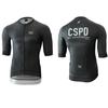 Ropa de ciclismo de manga corta CSPD para hombre, ropa de ciclismo de montaña al aire libre, secado rápido, transpirable, 2 piezas