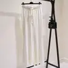 Nuevos Pantalones Largos Casuales de Punto Acampanados Adelgazantes de Cintura Alta para Mujer Otoño/Invierno 2026, Corte Holgado, Caída, Ajuste Delgado, Largo hasta el Suelo