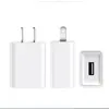 Cargador 5V1A Estándar de EE. UU. Estándar Europeo Cabezal para Teléfono Móvil Electrodoméstico Adaptador Universal Multifunción USB 5V2A Universal Global
