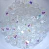 Cross-border Hot Sale 4MM Super Flash Contas de vidro de cristal 500 Contas pontiagudas de vidro de cristal Contas de diamante Contas