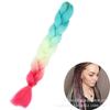 Xuchang Peruca Acessórios de Cabelo Seda de Alta Temperatura Trança Grande Africana Jumbobraid Fibra Química Colorida Montagem Mista Venda Quente Dreadlocks