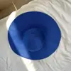 Sombrero de paja de ala ancha para playa en el mar en verano para mujer, sombrero de vacaciones con protección solar para viajes al aire libre, sombrero de sol moderno y versátil