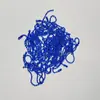 Cadena de eslabones de 10 cm, 2,4 mm, cadena de hierro de colores pintada en spray para etiquetas, llaveros, cadenas colgantes para manualidades, venta al por mayor