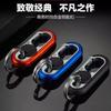 Llavero para hombre para colgar en la cintura llavero para llaves de coche para enviar placa de matrícula anti-pérdida anillo doble creativo fabricantes en stock venta al por mayor