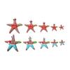 Resina Simulación Estrella de Mar Estilo Mediterráneo Pareja Estrella de Mar Colgante Decoraciones Creativas Colgante de Navidad