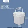 Cubo de Plástico de Grado Alimenticio Redondo PP Sellado Bolsa Redonda Cubo de Almacenamiento para Té de Leche con Tapa Exquisito Fabricante Personalización Lista para Usar