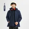 Chaqueta Exterior Camel para Hombre Tres en Uno de Terciopelo Extraíble Gruesa Impermeable para Pareja Traje de Montañismo Otoño e Invierno para Mujer