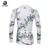 Ropa de Ciclismo de Otoño Xingheng para Mujer Nueva Ropa de Ciclismo Transpirable y Pantalones Ropa de Ciclismo Estampada Tops Largos