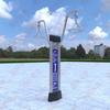 Equipamento de fitness de luxo de alta qualidade para uso externo, coluna dupla, praça ao ar livre em parque comunitário, equipamentos esportivos de segunda geração, novo padrão nacional