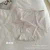 Sexy Braguitas de Encaje Estilo Francés para Mujer, de Cintura Media, Sin Costuras, Transparentes, Atractivas, que se Ajustan a la Cadera, Transpirables, Entrepierna de Seda de Morera, Hilo Dental