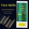 Rápido faca de rosca duplo gancho high-end mão-amarrado Yidou iseini anzol de aço carbono de alto carbono manga de ouro fishline conjunto completo de produtos acabados