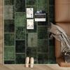 Alfombra de terciopelo de cristal estilo minimalista chino para dormitorio y sala de estar, estilo INS, ligera, lujosa, avanzada, para sofá, mesa de centro, sencilla