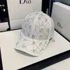 Nuevo Sombrero de Diamante Primavera y Verano 2024 para Mujer Casual Letra Celebridad de Internet Gorra de Béisbol Protector Solar Sombrero para el Sol Estilo Coreano Moderno