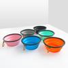 Explosiones transfronterizas, tazón plegable para mascotas, suministros para perros, tazón portátil para exteriores, tazón de comida para gatos, tazón de comida universal para gatos y perros.