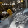 Papel Alumínio Folha de Alumínio Gravado à Mão Mudinha Pintura Prateada 70 Mícron Dourado Prateado Laboratório Arte DIY Fatia