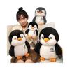 Juguete de Peluche de Pingüino Gordo de Dibujos Animados Muñeco Compañero para Niños Regalo de Cumpleaños para Mujer Almohada Souvenir del Zoológico