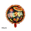 Globos para Fiesta de Carnaval Festivo Mexicano Piñata de Cactus Bandera Mexicana Globo de Papel de Aluminio