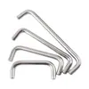 Mango de Acero Inoxidable 304 Uwans/G/Z con Base Soldada de Junta Mango de Barra Redonda Ls511 Mango en Forma de U de Acero al Carbono