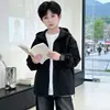 Ropa para niños, ropa de abrigo para niños, nuevo estilo primavera/otoño 2026, cortavientos para niños, atuendo de otoño fresco y elegante para niños mayores