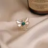 Broche pequeño con lazo, Broche anti-exposición, Flor para el pecho, Botón anti-exposición para camisa sin costuras, Pin versátil al por mayor