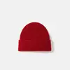 Gorro de Lana 90% y Cachemir 10% Seleccionado Cuidadosamente para Mujer, Estilo Coreano Otoño e Invierno, Doble Capa Mezclada, Tacto de Alta Gama, Gorro para Adultos
