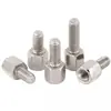Coluna de ferro de polegada direta da fábrica parafuso 4-40 cabeça db232 especial para computador 5+7 com porca em estoque