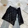 Uma variedade de saia de gaze de renda de design original de nicho da Coreia do Sul cortina de renda para bumbum lenço triangular lenço de renda ondulada para mulheres decoração