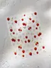 Yitu Adesivo de Gelatina de Desenho de Formiga Morango Flor Adesivo de Arte de Unha Fofo Doce Menina Diário Mais Fácil para Combinar Adesivo Decorativo Yt6263
