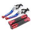 Adecuado para Kawasaki Z1000/R Ninja1000Sx Palanca de Freno y Embrague Plegable Modificada Manija de Freno de Mano Funda de Goma