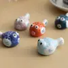 Set de 3 Piezas de Creativos y Lindos Sostenedores de Palillos de Cerámica de Pez Globo Sólidos, Reposapalillos y Piezas Decorativas para Restaurantes Japoneses de Sushi